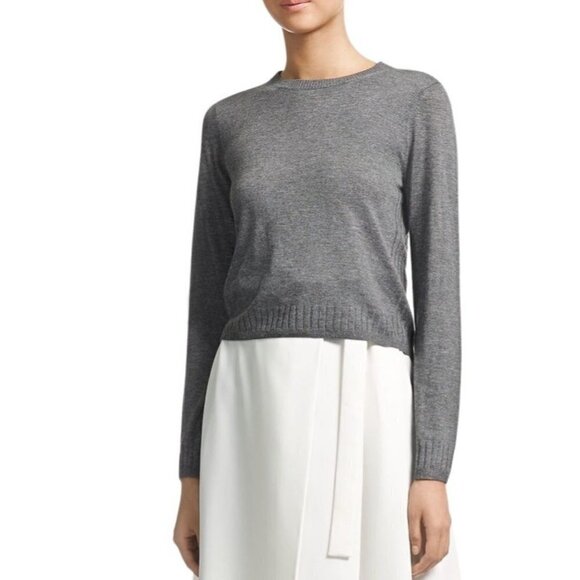 Whistles Sparkle Sweater Gray Subtle Sparkle Size 8 - Picture 1 of 10